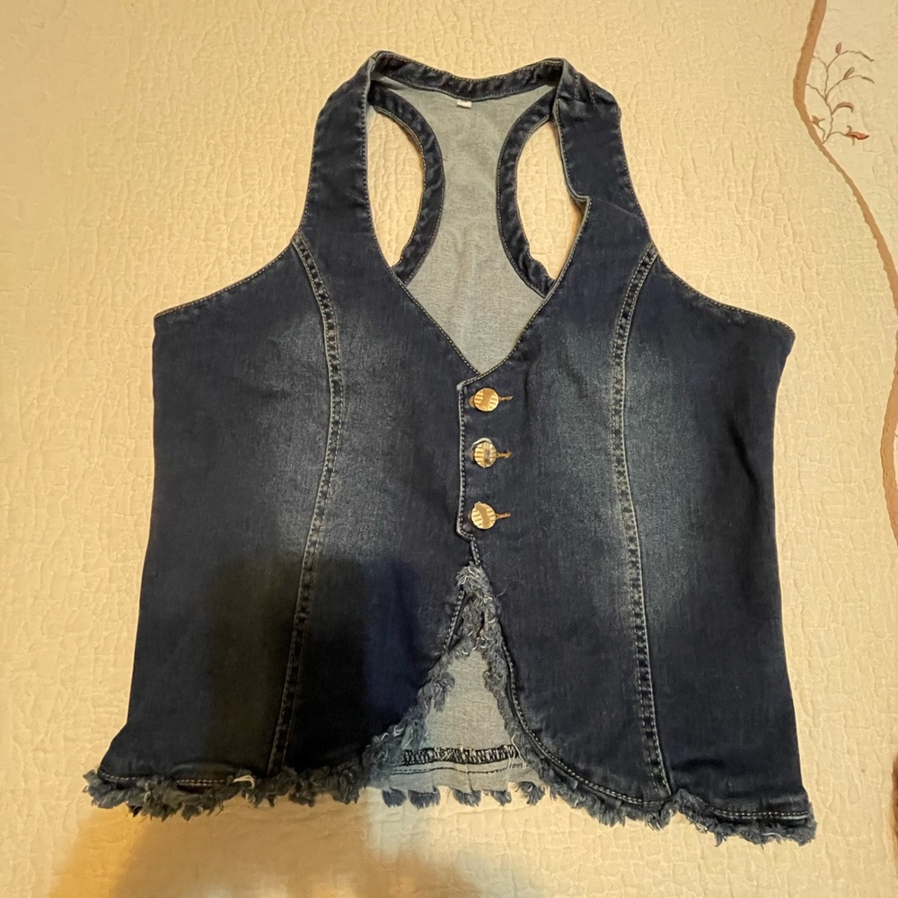 Jean vest size 10